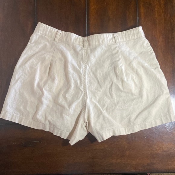 Shein Shorts Linen Size L High Waist - Picture 4 of 7
